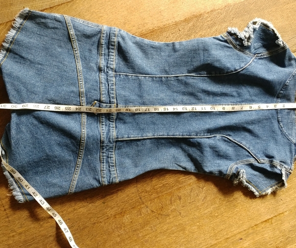 ◀ SOLD ▶JNCO Vintage Jean Jumpsuit Romper - Picture 14 of 16